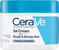 CeraVe SA Moisturizing Cream. Exfoliates and Softens Rough Skin. 12oz | Skin Care. Smooths Rough Skin with Salicylic Acid. Lactic Acid. Hyaluronic Acid. Niacinamide Fragrance-Free & Allergy Tested