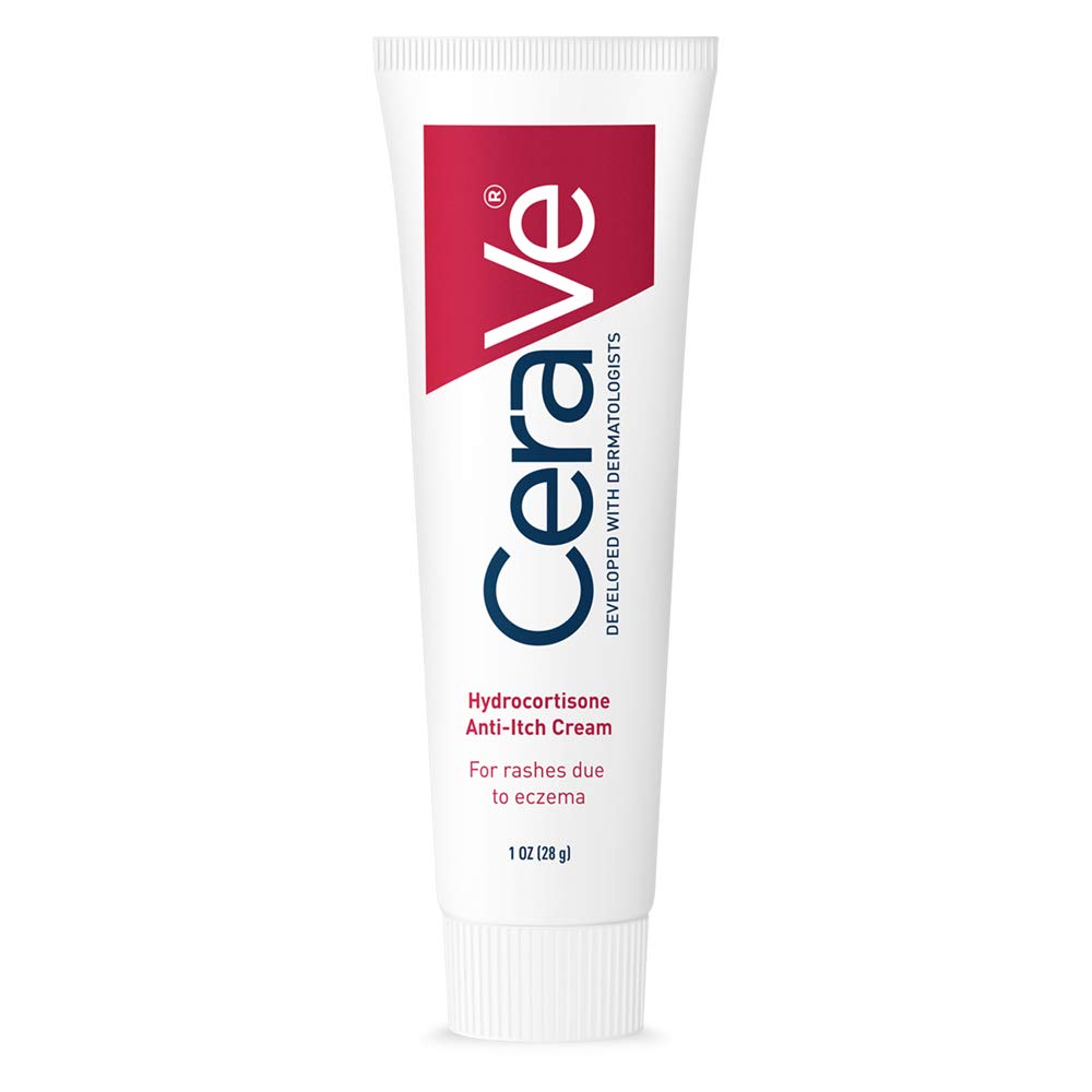 CeraVe 1% Hydrocortisone Anti Itch Cream. Dry Skin Care. 1oz | Dermatologist-Tested Formula with Hyaluronic Acid and Niacinamide Acts As A Soothing  Cream For Dry Skin Relief