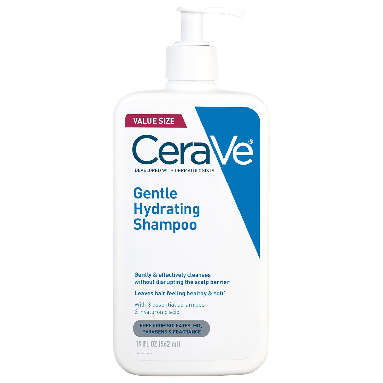 CeraVe Gentle Hydrating Shampoo and Conditioner Bundle with Hyaluronic Acid | Leaves Hair and Scalp Soft and Healthy-Looking with Ceramides. Niacinamide and A Color Safe Formula. For All Hair Types