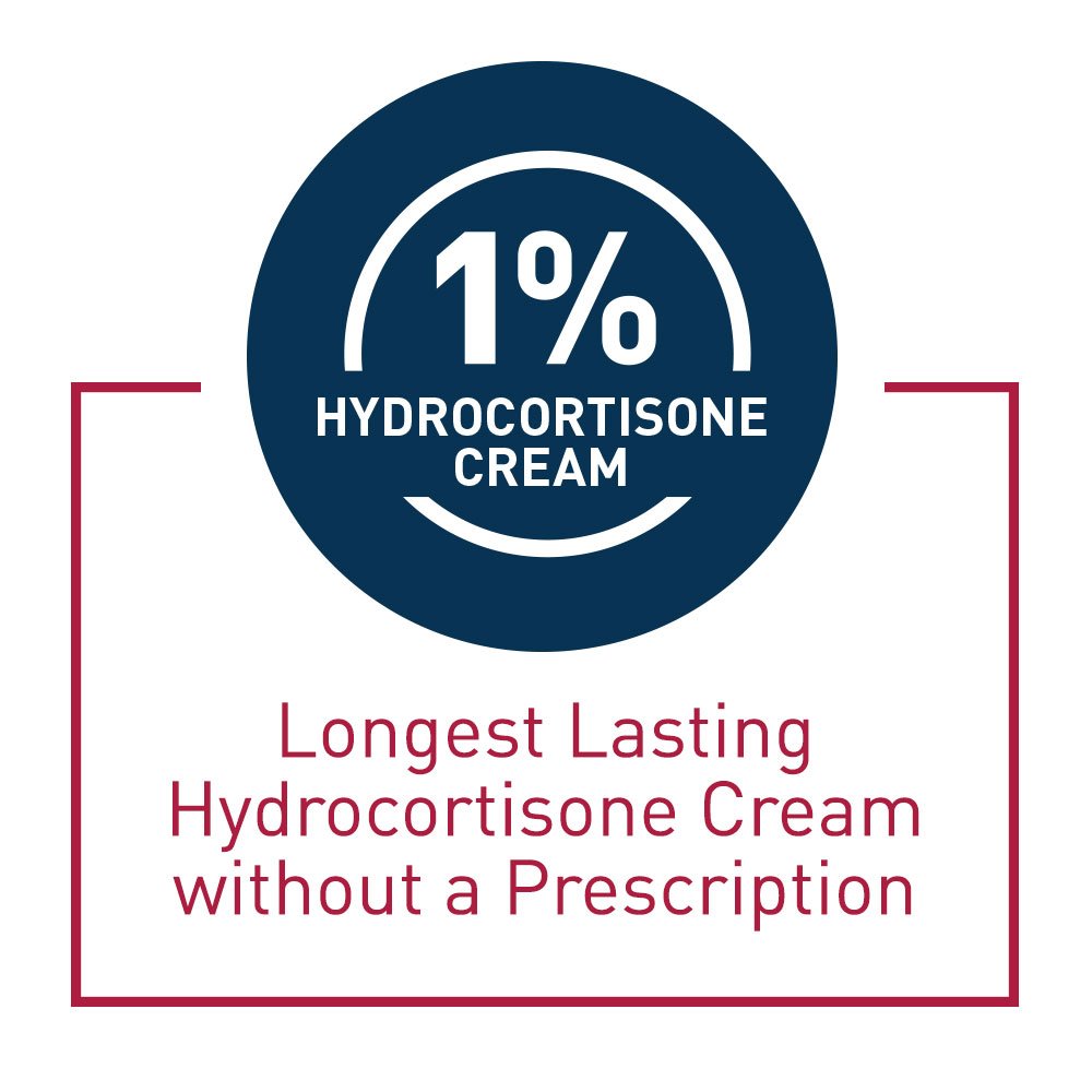 CeraVe 1% Hydrocortisone Anti Itch Cream. Dry Skin Care. 1oz | Dermatologist-Tested Formula with Hyaluronic Acid and Niacinamide Acts As A Soothing  Cream For Dry Skin Relief