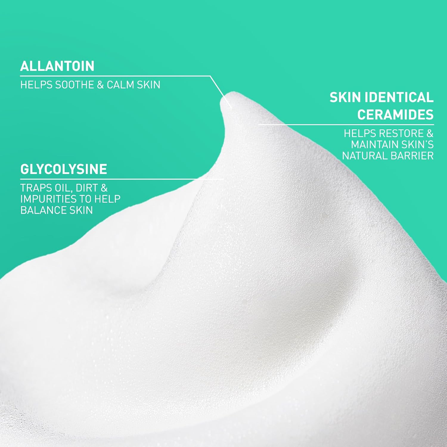 CeraVe Air Foam Face Wash. Hydrating Facial Cleanser. Combination Skin. 8oz | Foaming Facial Cleanser That Balances Combination Skin. Delivering 8-Hour Oil Control and 24-Hour Hydration