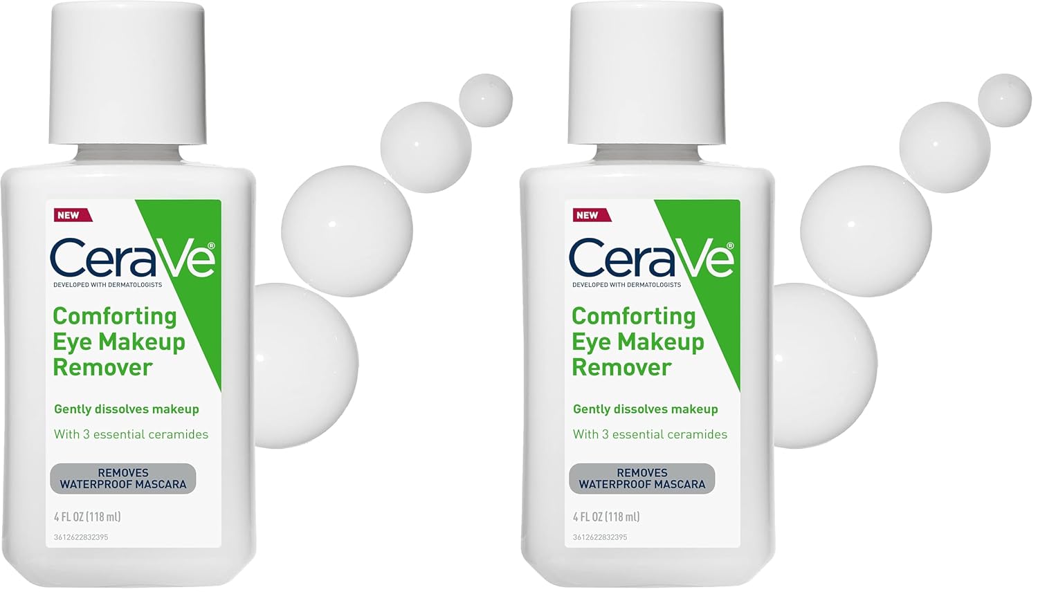 CeraVe Eye Makeup Remover. Hyaluronic Acid Gentle Waterproof Formula. 4 Oz | Gentle. Non-Greasy Skin Care Formula with Ceramides Removes Waterproof Mascara. Ideal Makeup Remover For Sensitive Skin