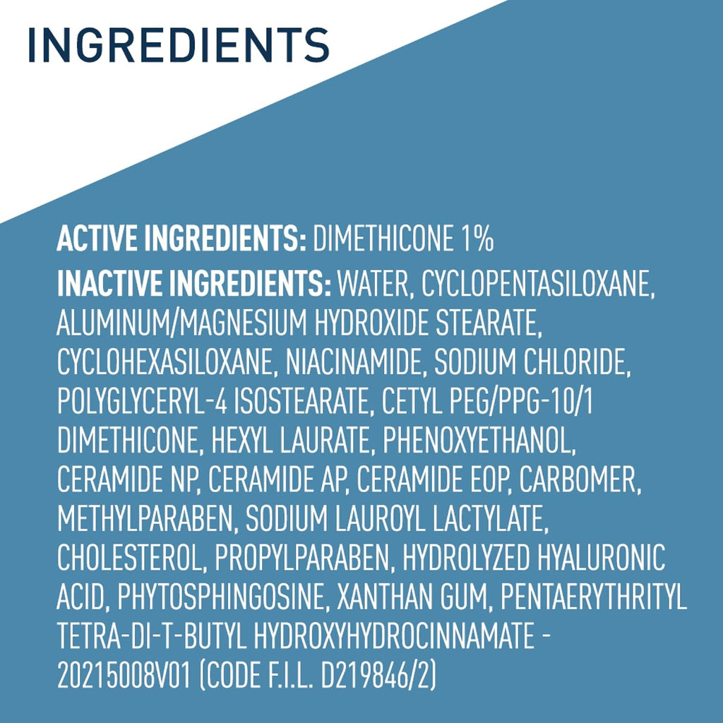 CeraVe Therapeutic Hand Cream. Hyaluronic Acid & Niacinamide Lotion. 3oz | Dermatologist-Tested Dimethicone Hand Lotion Protects Over-Worked Skin; Ideal Hand Cream For Dry Cracked Hands