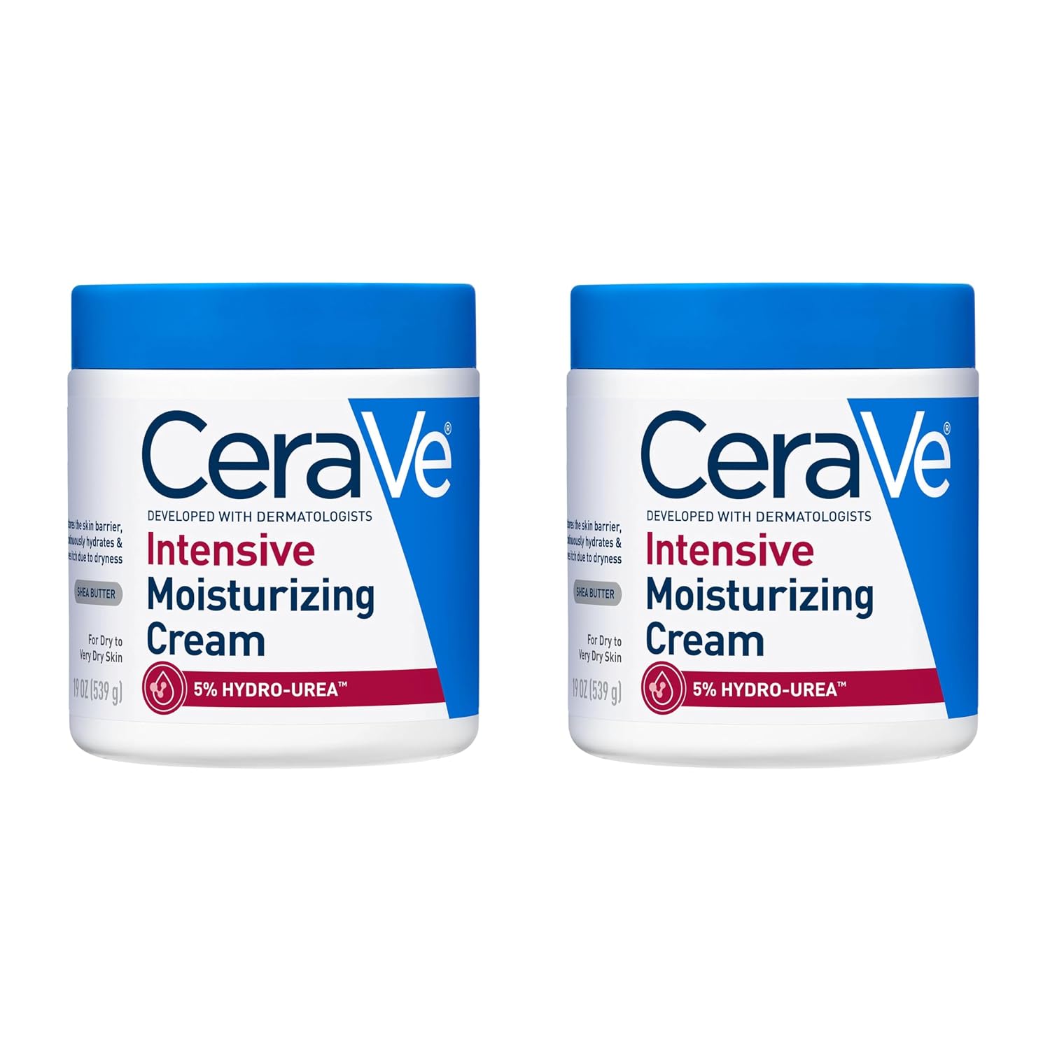 CeraVe Intensive Moisturizing Cream with Shea Butter for Dry Skin. 19oz | Skin Care. Instant Hydration. Body Care. Skin Barrier Repair. Body Cream. Fragrance Free. Extremely Dry Skin