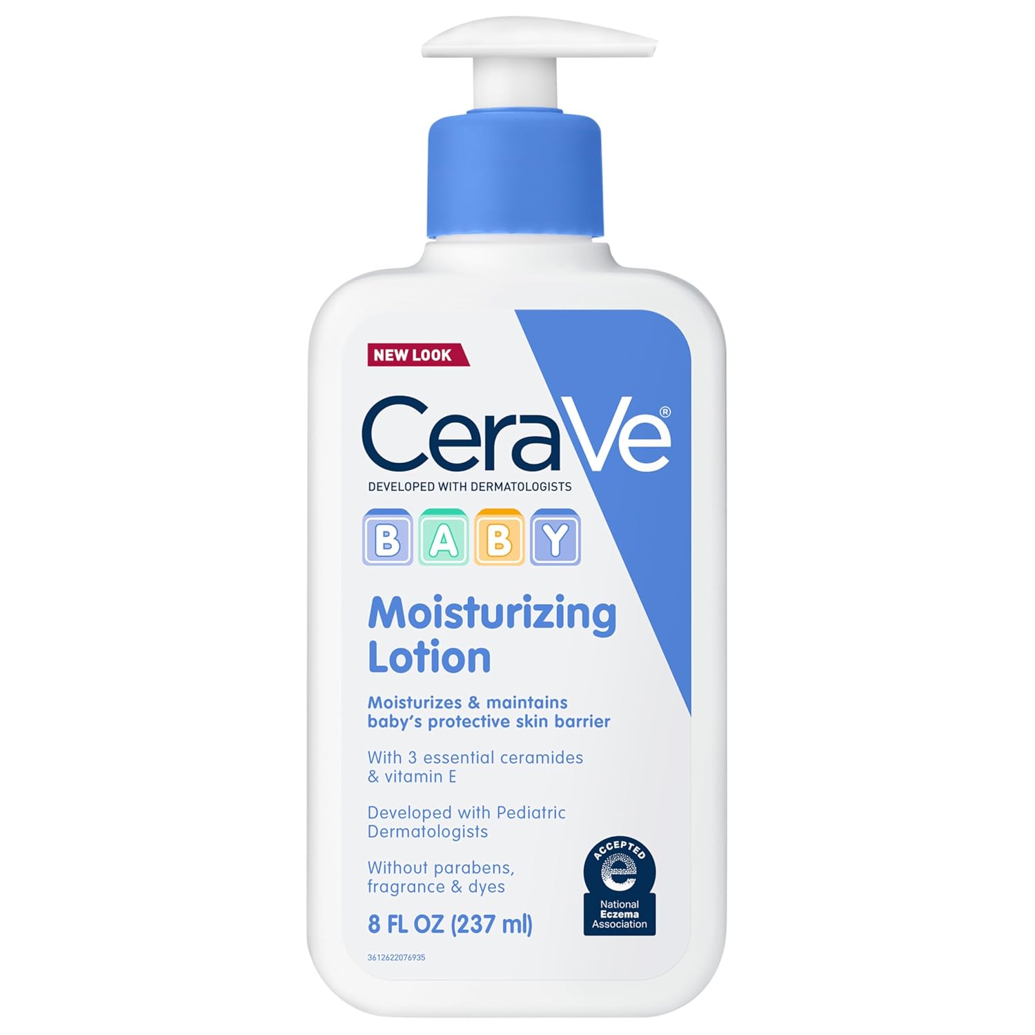 CeraVe Baby Lotion. Baby Skin Moisturizer with Vitamin E & Niacinamide.16oz | Gently Hydrates Delicate Skin with A Non-Greasy Feel. Free Of Fragrance. Dyes. Paraben & Phthalates