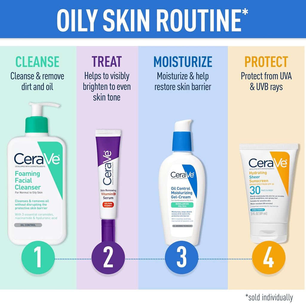 CeraVe Hydrating Sheer Sunscreen SPF 30 with Hyaluronic Acid. 3oz | Mineral and Chemical Sunscreen For Face and Body with Zinc Oxide & Ceramides. Fragrance-Free & Paraben-Free