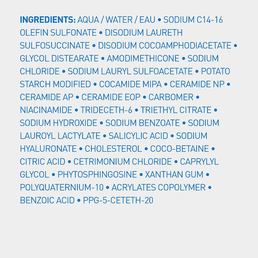 CeraVe Gentle Hydrating Shampoo with Hyaluronic Acid for Hair & Scalp. 12oz | Leaves Hair and Scalp Soft and Healthy-Looking with Ceramides. Niacinamide and A Color Safe Formula