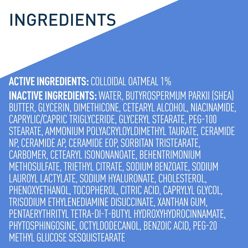 CeraVe Baby  Relief Cream.1% Colloidal Oatmeal Cream with Vitamin E & Ceramides.Soothes & Calms Itchy Skin.Developed with Pediatric Dermatologist.Fragrance Free.5oz.(Pack of 2)