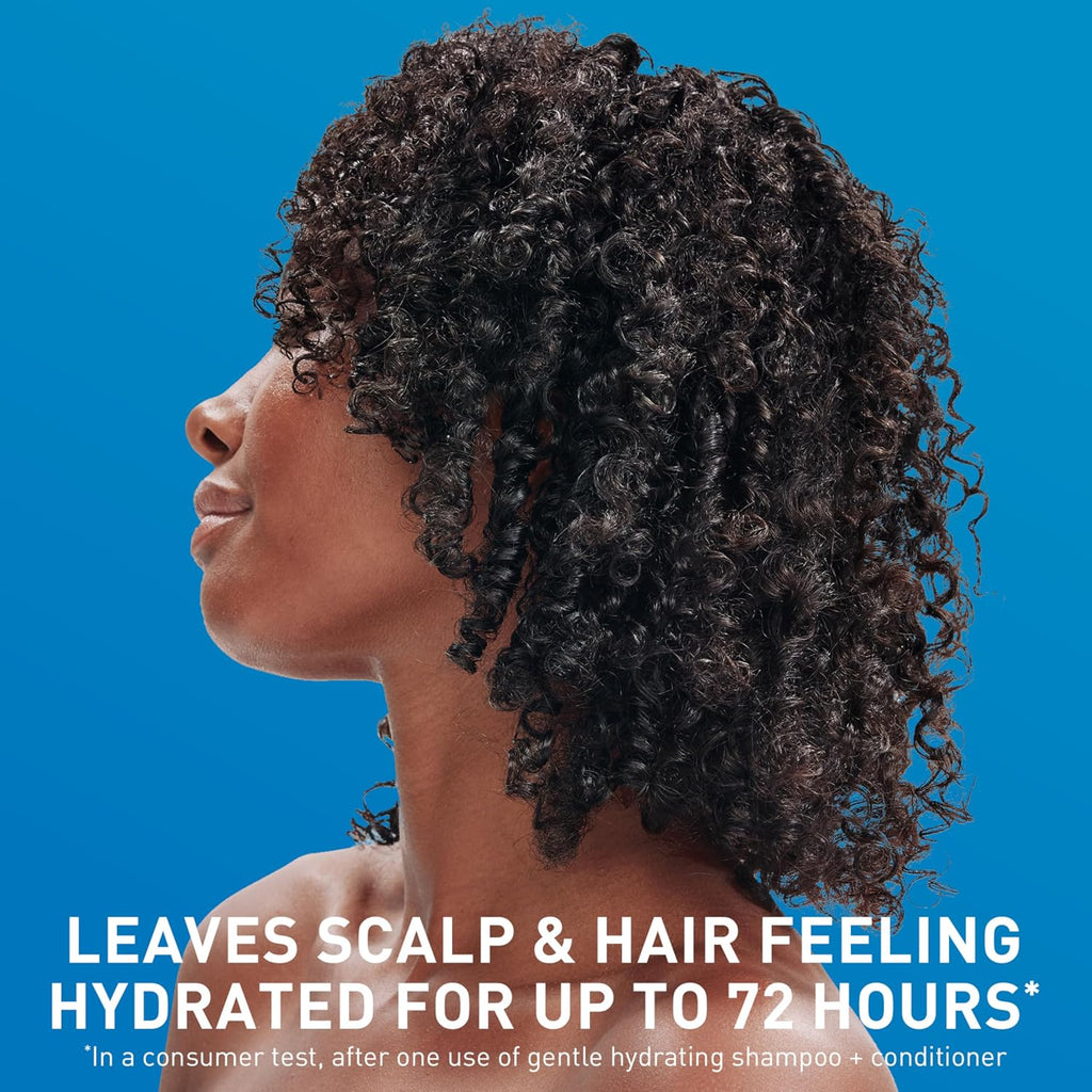 CeraVe Gentle Hydrating Shampoo with Hyaluronic Acid for Hair & Scalp. 12 Fl Oz (Pack of 12)