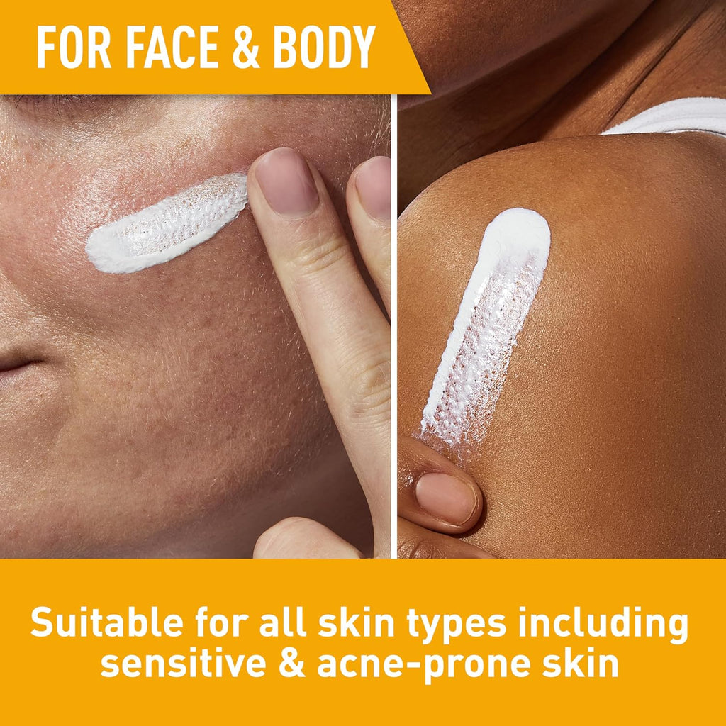 CeraVe Hydrating Sheer Sunscreen SPF 30 with Hyaluronic Acid. 3oz | Mineral and Chemical Sunscreen For Face and Body with Zinc Oxide & Ceramides. Fragrance-Free & Paraben-Free