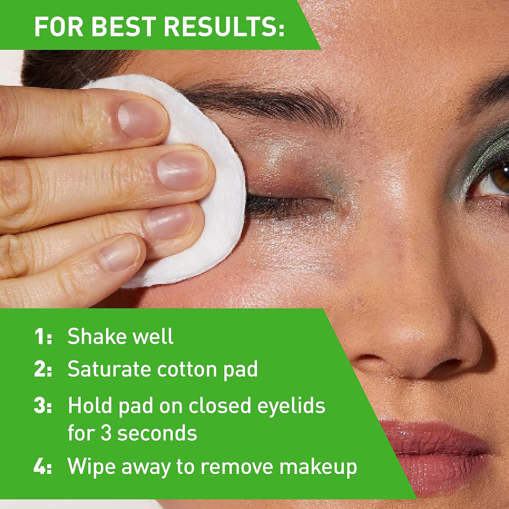 CeraVe Eye Makeup Remover with Hyaluronic Acid and Ceramides.Waterproof.Non-Comedogenic.Fragrance Free.Non-Greasy & Ophthalmologist Tested.4 Ounces.(Pack of 2)